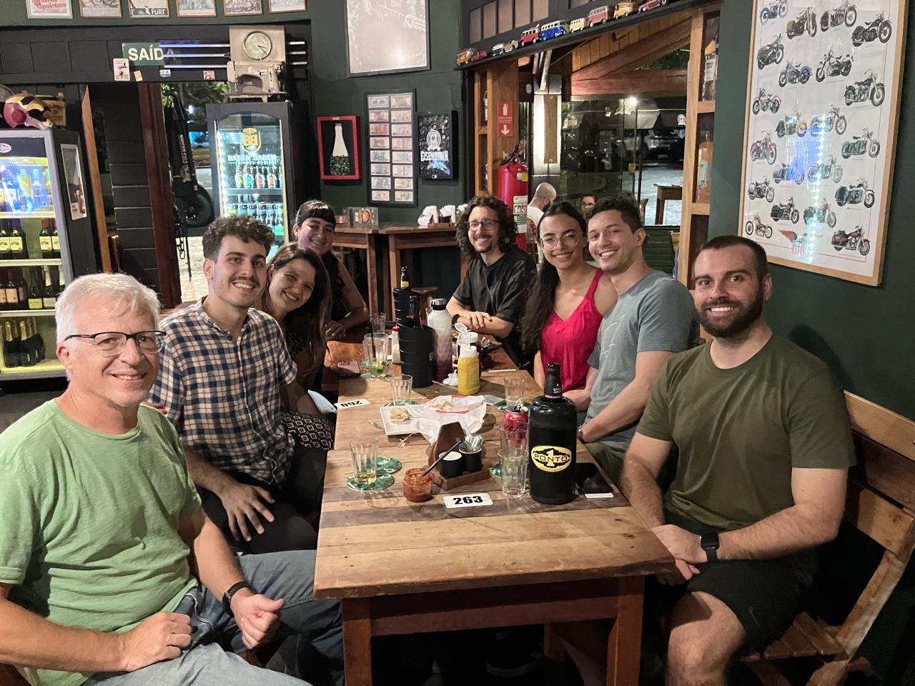 A photo from Isabelle's farewell party before she left for Spain to do her BEPE! Congratulations, Isa!